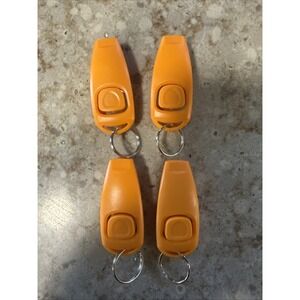 Dog Training Whistle Pet‎ Clicker 4 Pack